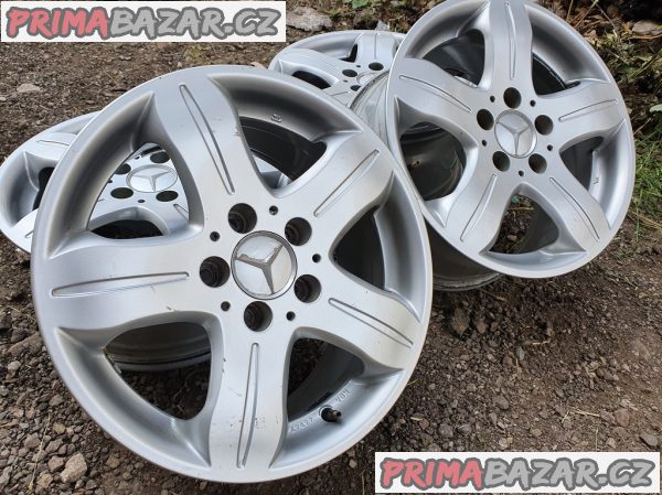 Alu kola mercedes 5x112 7.5jx16 et49 cislo dilu df756 germany 7,5x16 cena je za kompletní s