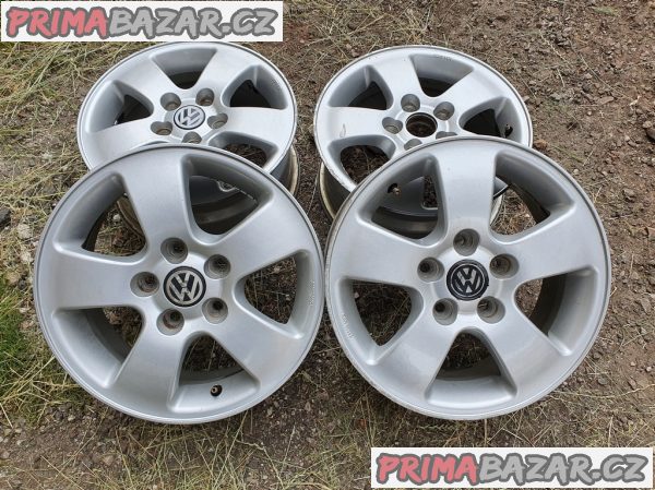 Alu kola Volkswagen 5x112 6.5jx15 et45 r15 cislo dilu RCA 1655 8,5x15 cena je za kompletní