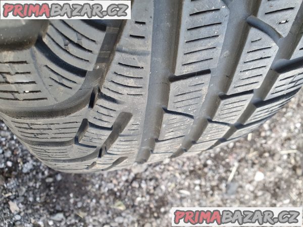 Alu kola v super stavu volkswagen t5 bmw 5x120 7.5jx17 et45 pneu 225/50 r17 98h 60% vzorek zimní  7,5x17 cena je za kompletní sadu 4 di