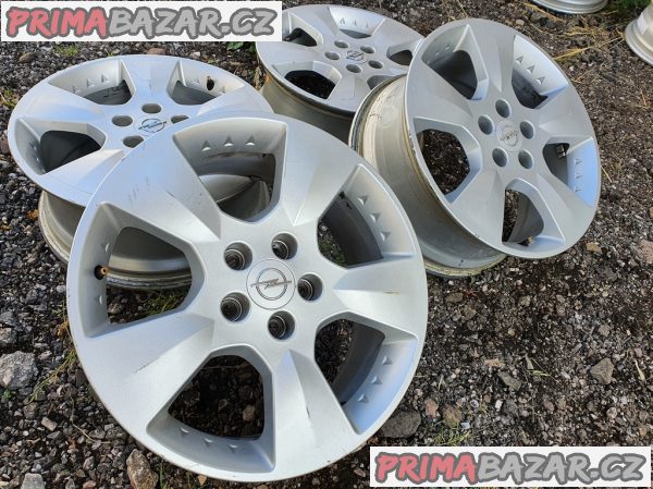 Alu kola Opel GM Omega Astra 092 5x110 7jx17 et47 r17 cislo dilu 09270014 7x17  cena je za kompletní s