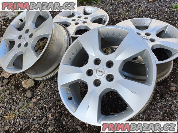 Alu kola Opel GM Omega Astra 092 5x110 7jx17 et47 r17 cislo dilu 09270014 7x17  cena je za kompletní s