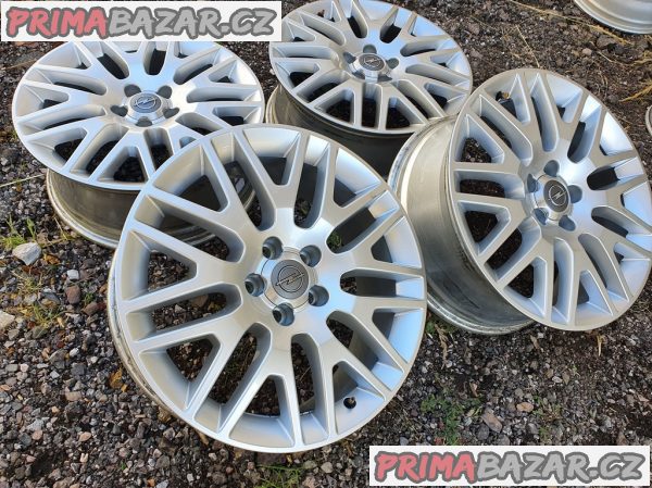 Alu kola orig. Opel Vectra C signum v super stavu 5x110 7.5jx18 et37 r18 číslo dílu SL1885 7,5x18  cena je za kompletní s