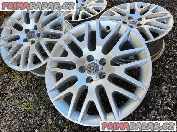 Alu kola orig. Opel Vectra C signum v super stavu 5x110 7.5jx18 et37 r18 číslo dílu SL1885 7,5x18  cena je za kompletní s