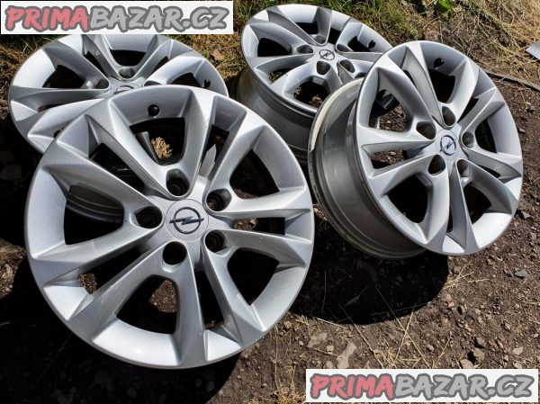 Alu kola orig. Opel r16 5x110 6jx16 et40 v pěkném stavu 6x16  cena je za kompletní sa