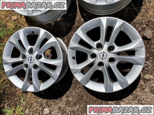 Alu kola orig. Opel r16 5x110 6jx16 et40 v pěkném stavu 6x16  cena je za kompletní sa