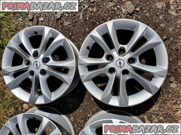 Alu kola orig. Opel r16 5x110 6jx16 et40 v pěkném stavu 6x16  cena je za kompletní sa