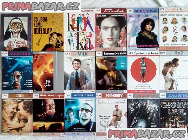 120 orig. DVD světovýchch režisérů po cca 69