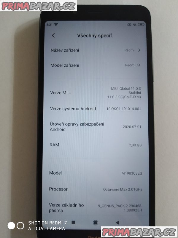 Nabídka: Xiaomi Redmi 7a