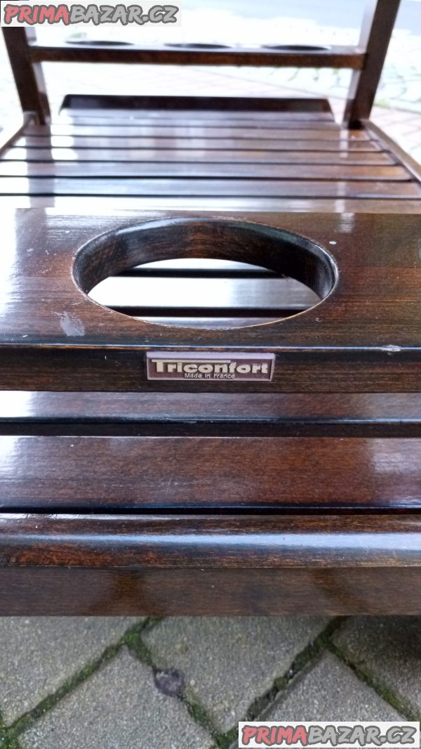 Značkový servírovací stolek Triconfort.
