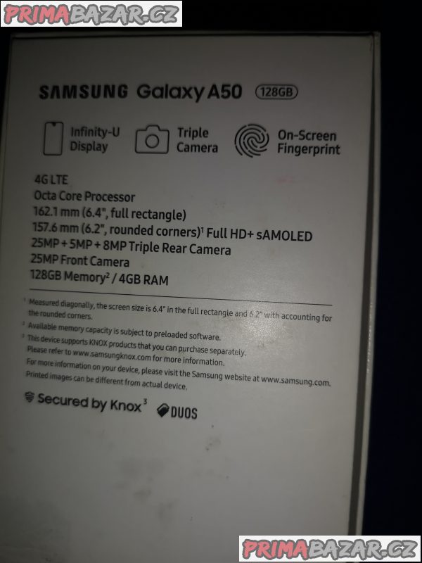 Samsung galaxy A50