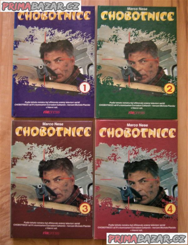 CHOBOTNICE 1 - 5 (vzácný výtisk, nakl. Riopress) zcela nové