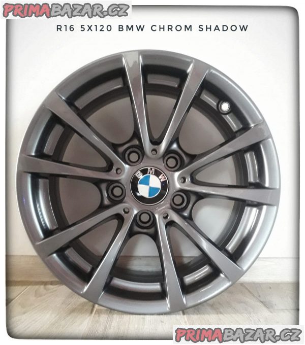 R16 5x120 BMW Chrom Shadow F30 F20 E46 E84 E87 E90E91