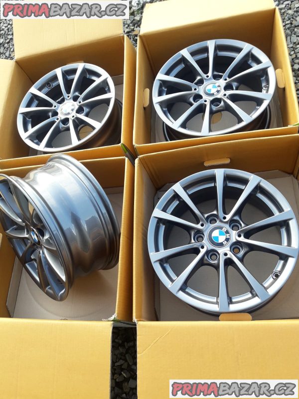 R16 5x120 BMW Chrom Shadow F30 F20 E46 E84 E87 E90E91