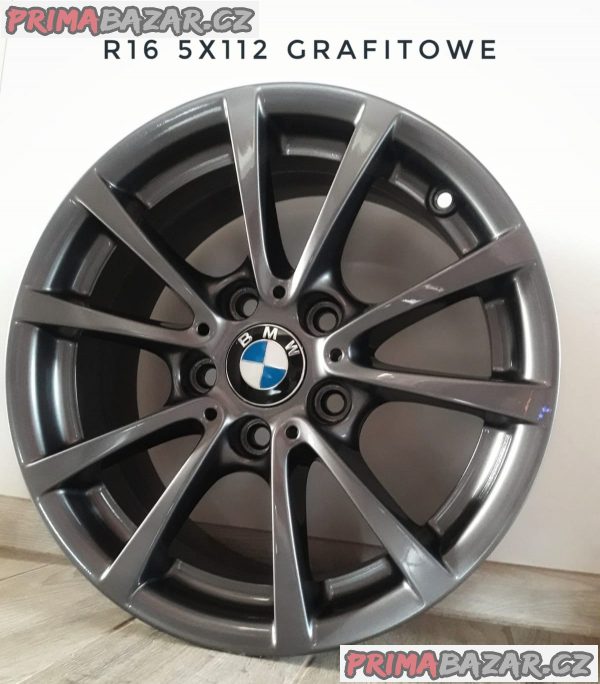 R16 5x120 BMW Chrom Shadow F30 F20 E46 E84 E87 E90E91