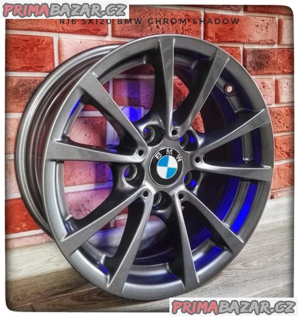 R16 5x120 BMW Chrom Shadow F30 F20 E46 E84 E87 E90E91