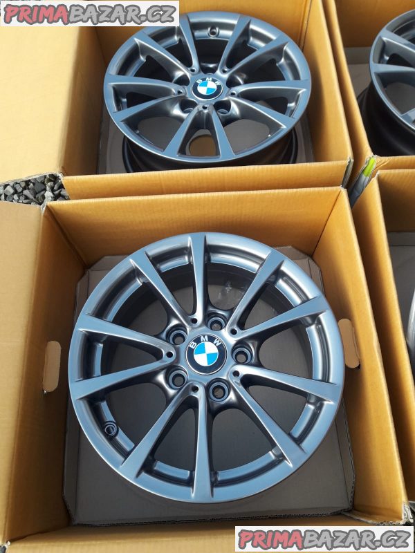 R16 5x120 BMW Chrom Shadow F30 F20 E46 E84 E87 E90E91