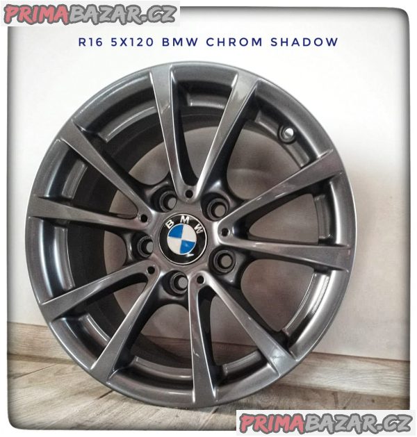 R16 5x120 BMW Chrom Shadow F30 F20 E46 E84 E87 E90E91