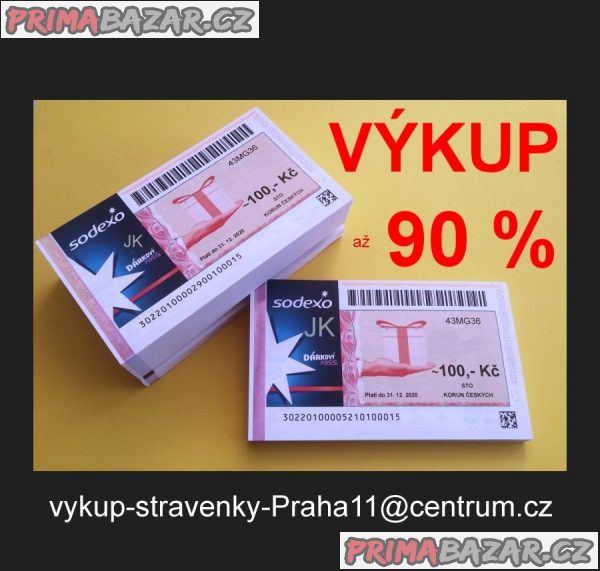 Stravenky, benefity, poukazy, vouchery, karty, šeky aj.