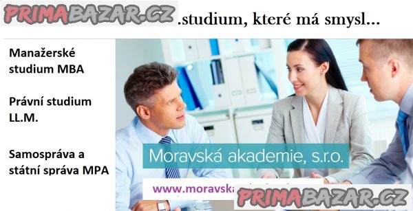 Doplňte si vzdělání na Moravské akademii