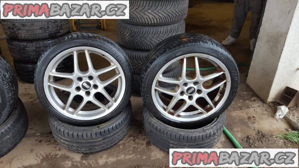 alu kola BBS 5x112 8jx18 et37 pneu barum 225/40 r18