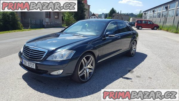 Mercedes W221 S320 cdi Long!!!, 173kw, krasny svet