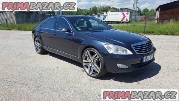 Mercedes W221 S320 cdi Long!!!, 173kw, krasny svet