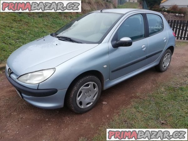 prodám Peugeot 206 1.1 el okna nová stk naj 153tis,