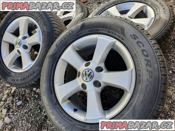 Alu kola orig. Volkswagen Touareg 7P0 germ 5x130 7.5jx17