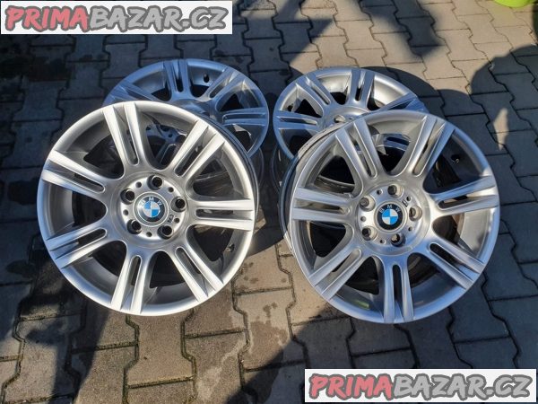 Alu kola orig. BMW M kové E90 E91 3 germany dvou rozměrné 5x120 8.5jx17 is37 a 8jx17