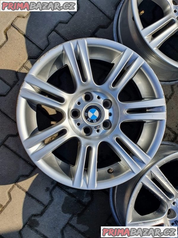 Alu kola orig. BMW M kové E90 E91 3 germany dvou rozměrné 5x120 8.5jx17 is37 a 8jx17