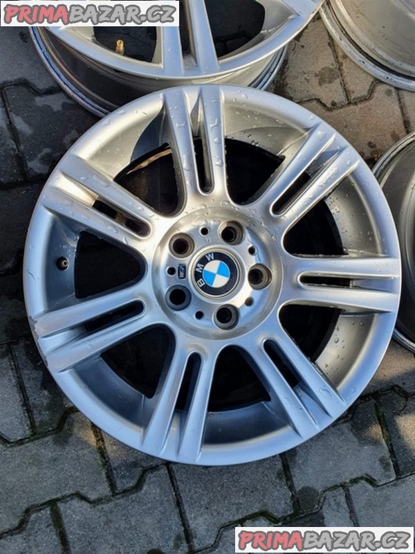 Alu kola orig. BMW M kové E90 E91 3 germany dvou rozměrné 5x120 8.5jx17 is37 a 8jx17