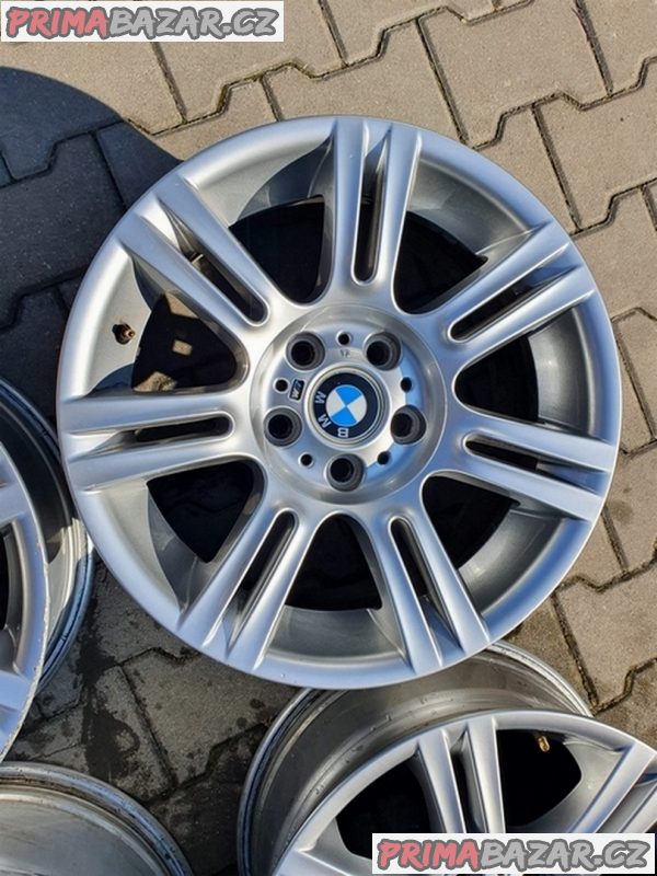 Alu kola orig. BMW M kové E90 E91 3 germany dvou rozměrné 5x120 8.5jx17 is37 a 8jx17