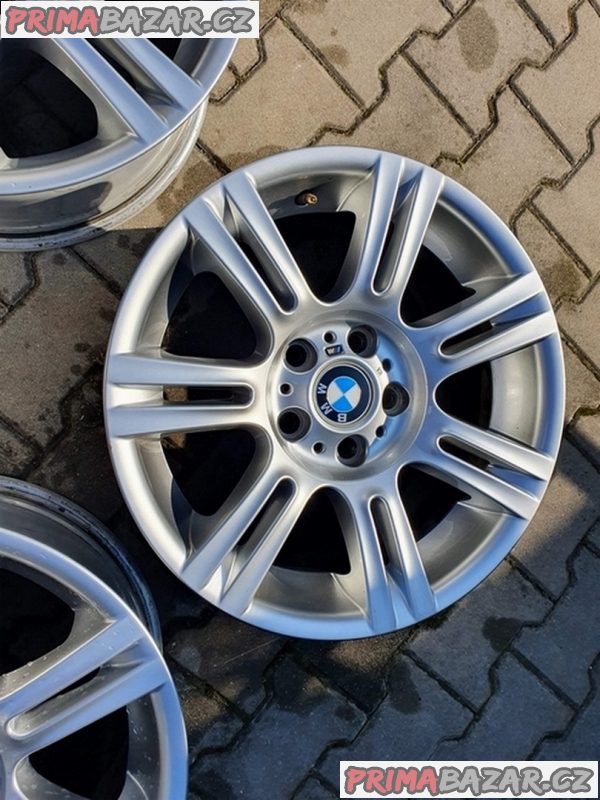 Alu kola orig. BMW M kové E90 E91 3 germany dvou rozměrné 5x120 8.5jx17 is37 a 8jx17