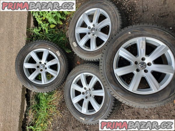 Alu kola disky orig Volkswagen Škoda 3D0 5x112 7.5jx18 et40