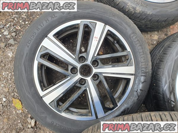 Alu kola disky orig Volkswagen 2K7 5x112 6.5jx17 et49