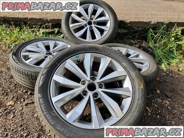 Alu kola disky orig 2GA volkswagen mayfeild T roc 5x112 7jx17 et