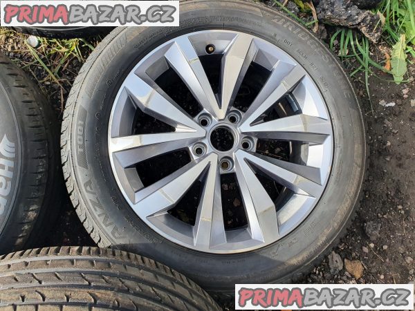 Alu kola disky orig 2GA volkswagen mayfeild T roc 5x112 7jx17 et