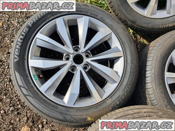 Alu kola disky orig 2GA volkswagen mayfeild T roc 5x112 7jx17 et