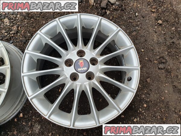 Alu kola disky orig saab BBS opel 5x110 7jx17 is41 r1