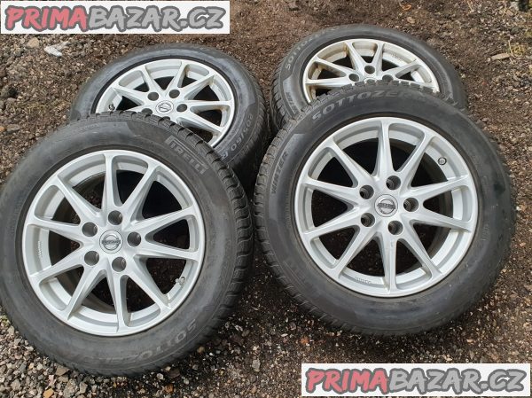 Alu kola disky orig nissan 5x114.3 6.5jx16 et40 Alu kola disky orig nissan 5x114.3 6.5jx16 et40