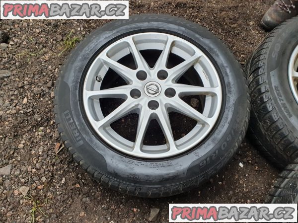 Alu kola disky orig nissan 5x114.3 6.5jx16 et40