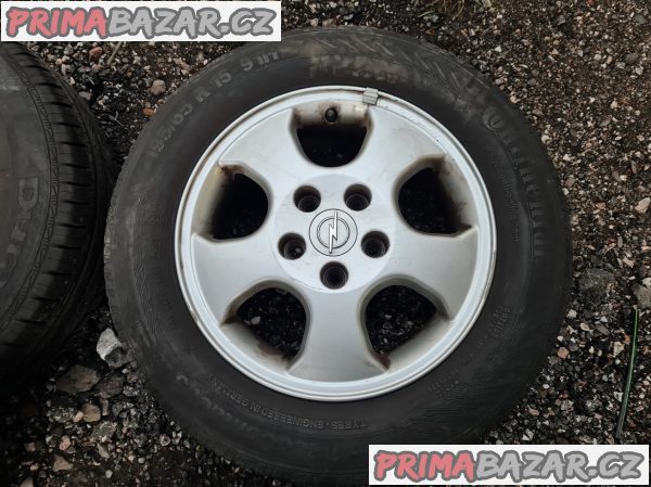 Alu kola disky orig opel zafira 5x110 6jx15 et43