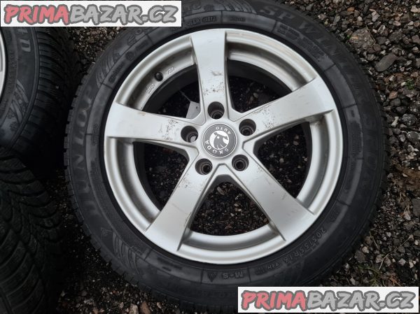 Alu kola disky škoda německé 5x112 7jx16 et45 p