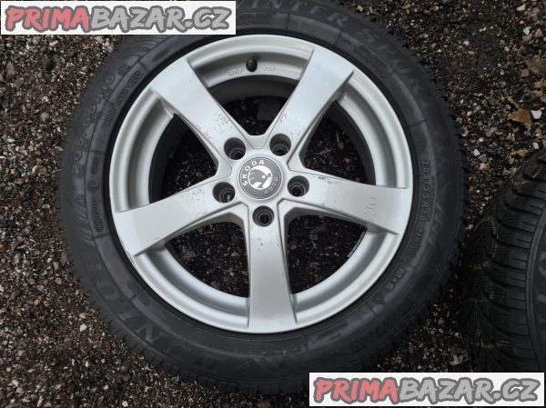 Alu kola disky škoda německé 5x112 7jx16 et45 p