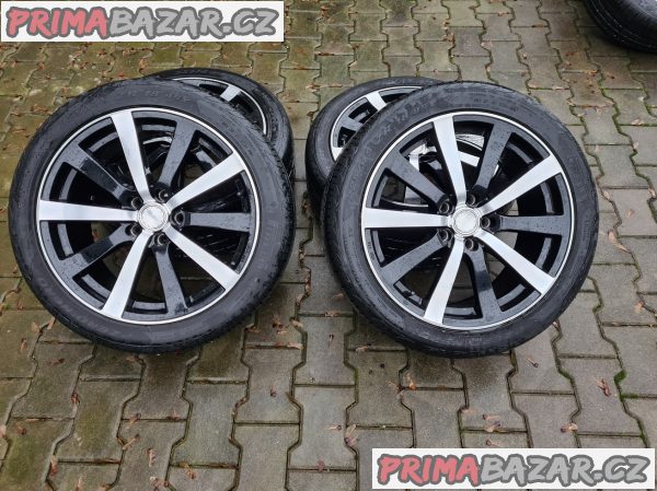 Alu kola disky černo leštěné Volkswagen audi mercedes 5x112 8 Alu kola disky černo leštěné Volkswagen audi mercedes 5x112 8