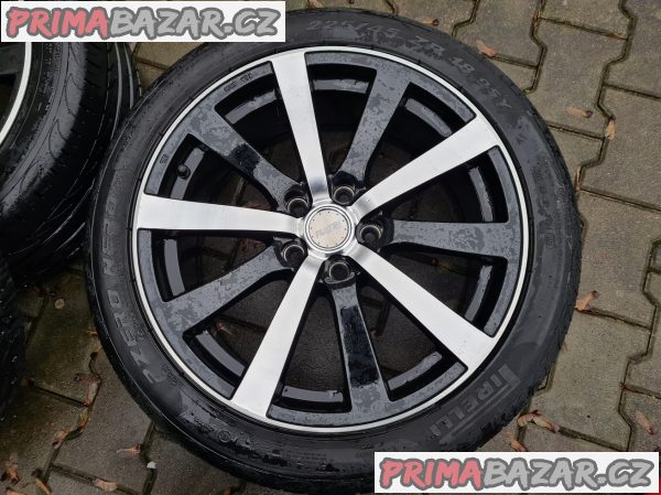 Alu kola disky černo leštěné Volkswagen audi mercedes 5x112 8