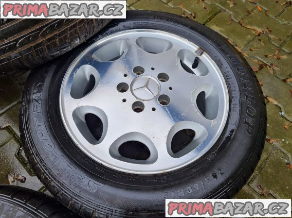 Alu kola disky mercedes germ E320 E420 1244011802 5x112 6.5jx15