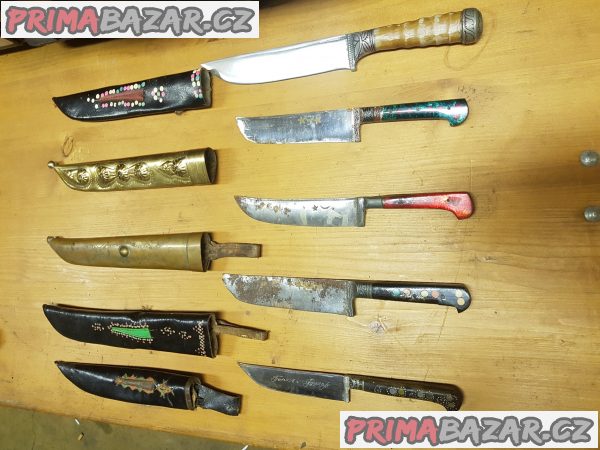 Uzbecké nože - Buchara - original