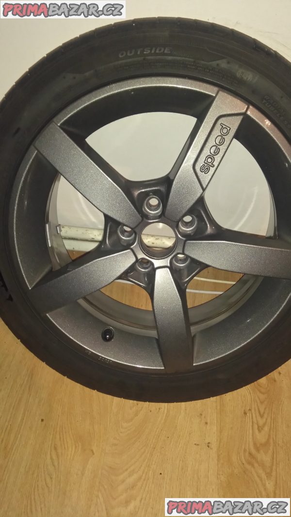 alu kola Borbet T1 + letní pneu Hankook Ventus prime 3, 205/45/16