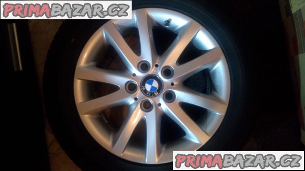 alu kola BMW 5x120, 16"+ letní pneu Dunlop 225/50/16